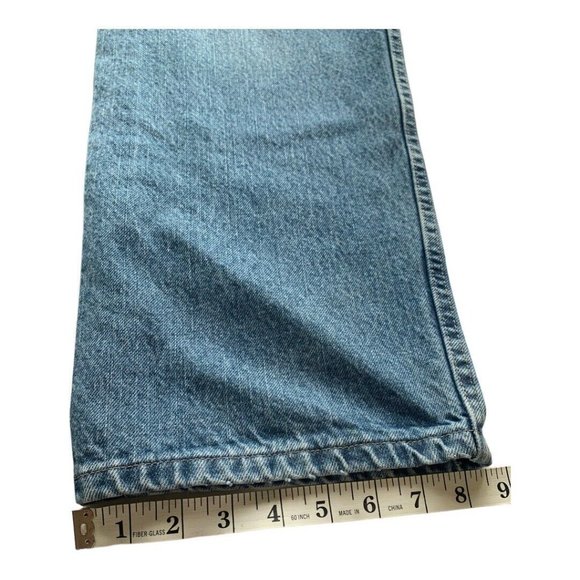 Wrangler Regular Fit 44 X 32 Blue Denim Jeans 96501DS 100% Cotton - Picture 8 of 11